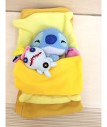 Disney Stitch And Scrump Plush Doll Tissue Holder Box Cover. Sleep Theme. - £31.23 GBP
