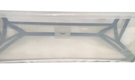 Stokke Flexi Bath Folding Baby Bathtub White Blue w/ Newborn Support No Plug image 7