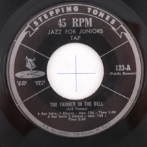 Stepping Tones -Dancing Sure is Fun/The Farmer In The Dell-45 RPM Childrens Rare - £5.61 GBP