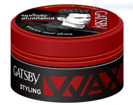 1 Boxes 75g Gatsby Hair Styling Wax Hair Wax For Men Red - £15.93 GBP