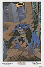 Dick Giordano Batman Final Knight Art Print Signed Joe Rubinstein &amp; Rob Jones - £23.34 GBP