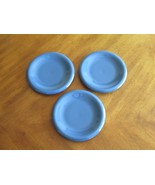 Vintage Lot of 3x Mervyn’s Stoneware Japan Salad Plate 7.75&quot; Blue - £11.37 GBP