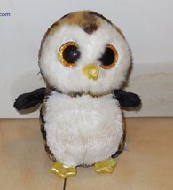 TY Owler the Owl Beanie Baby Bird plush toy - £4.52 GBP