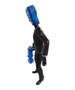 Skibidi Toilet TV Man 9" Mexican Hard Plastic Toy Figure Handmade Collec... - $44.54