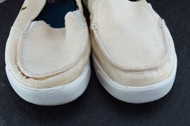 Dr. Scholl&#39;s Women Sz 9 M Beige Flat Fabric Shoes Waverly - £13.21 GBP