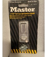 Master 2.5&quot;( 6.4cm) Security Hasp *NEW/Sealed* iii1 - $13.69 CAD