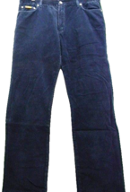 Messori Navy Blue Italy Men&#39;s Cotton Corduroy Pants Size 38 - £45.53 GBP