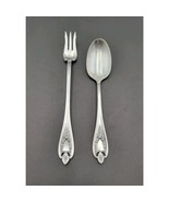 1847 Rogers Bros XS Triple Old Colony Pattern Set 2 Cocktail Fork &amp; Spoo... - €15,57 EUR