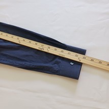 Calvin Klein Men's Adult Sz 17 32/33 Button Up Black Shirt Stripes Long Sleeve image 10