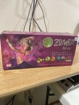 NEW Zumba Fitness Exhilarate Body Shaping System 5 DVDs set with 2 Tonin... - $23.26
