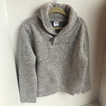 Toddler GAP Pull Over Fleece Sweater With Button Size 5 - $7.46