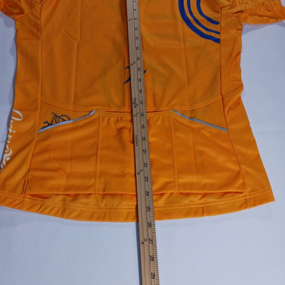 Vintage Orinoko Gear OWJ101 Cycling Jersey Size X-Large Yellow Full Zip NWT Item image 9