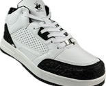 Men&#39;s Beverly Hills Polo Club Liberty II Black/White Mid Athletic Casual... - $34.99