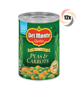12x Cans Del Monte Peas &amp; Carrots With Natural Sea Salt | 14.5oz | Fast ... - £43.02 GBP