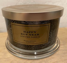 NEW HomeWorx By Slatkin &amp; Co Happy New Year Candle 18oz 4 Wicks - £21.20 GBP