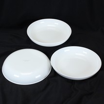 Corelle Rare White Pasta Soup Bowls  8 1/4&quot; Diameter  1 1/2&quot; Depth Lot of 3 - $68.59