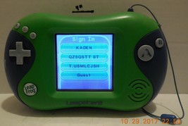 Leapfrog Leapster 2 Handheld Game System Rare VHTF Educational Green - $33.81