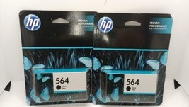 2PKS Hewlett Packard CB316WN HP564 03/23 Genuine Professional Photosmart Premium - $18.13