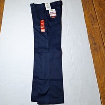 Dickies 874 Work Pants Original Fit Flex Navy Blue Chino NWT Men&#39;s 30 x 32 - $19.79