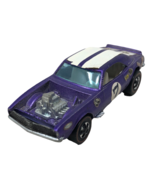 VTG Hot Wheels Redline Heavy Chevy Purple Camaro 1969 White Interior W/ ... - £774.43 GBP