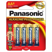 Panasonic Alkaline Size &quot;AA&quot; Plus Power (8-Pack) - €26,18 EUR