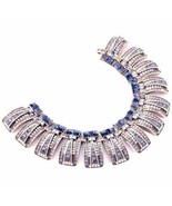 Heidi Daus Egyptian Queen Crystal 7 inches Link Bracelet - £101.14 GBP