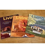 Martha Stewart Living Magazine 2008 Lot Of 3 Halloween Thanksgiving August - $19.79