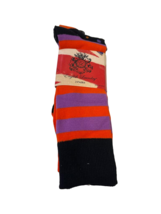 English Laundry Men Striped Socks, Violet/Red, Shoe Size 6.5-12, 2pairs/pack - £18.01 GBP