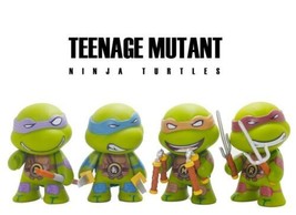 Set of Ninja Turtle Toys, Mini Figure, Cake Topper, Desktop &amp; Car Decoration - £13.19 GBP
