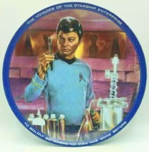 Classic Star Trek TV Series Dr. McCoy Ltd Ceramic Plate 1986 Ernst BOXED... - $14.50