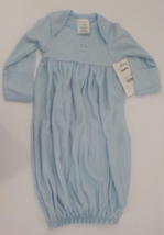 JCPENNEY BRIGHT FUTURE FOR BABY LONG SLEEVE LAYETTE 3 MO SOLID BLUE ELEP... - £7.96 GBP