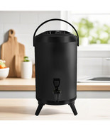 SOGA 8L Stainless Steel Insulated Milk Tea Barrel Hot and Cold Beverage ... - $60.50