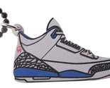 Good Wood Nyc Verdadero Azul III 3&#39;s Zapatillas Collar Blanco/Azul Zapatos - $14.25