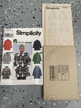 Simplicity #7803 6 Made Easy Coats Patterns Sz: Xs-Med Uncut - $9.94