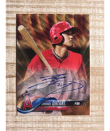 Shohei Ohtani 2018 Chrome Gold Rookie Autopgraph Facsimile RP Card - $3.00