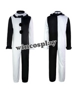 Terrifier 2 Art the Clown Cosplay Costume Jumpsuit Halloween Carnival Suit - £55.45 GBP