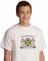 Prendergast Irish Coat of arms tee Shirt in White - £12.34 GBP+