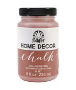 FolkArt Home Decor Chalk Paint 8oz Salmon Coral - $34.16