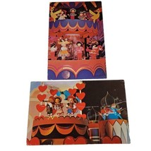 Walt Disney World Postcard Lot Of 2 It&#39;s A Small World Ride Scene Vintage - £3.14 GBP