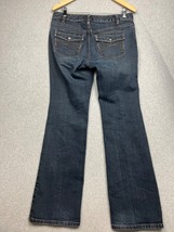 Y2K Ann Taylor Curvy Boot Cut Jeans Womens Size 8 Stretch Denim Low Rise  - $38.77