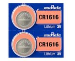 Murata CR1616 Battery DL1616 ECR1616 3V Lithium Coin Cell (10 Batteries) - £3.95 GBP+