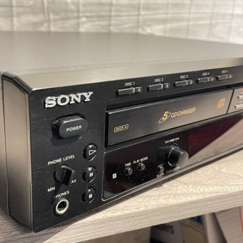 Sony RCD-W50C 5+1 CD Changer Recorder Vintage Y2K Copy Audio RCDW50C Remote - $319.36