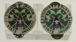 Vintage US Military DUI Insignia Pin Set Stephen F Austin State University ROTC - £9.87 GBP