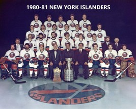 1980-81 NEW YORK ISLANDERS 8X10 TEAM PHOTO NY PICTURE NHL HOCKEY - $4.94
