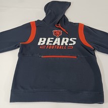 Fanatics Chicago Bears Football Men's Black Hoodie Pullover Sweatshirt Size M image 8