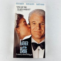 Father of the Bride VHS Video Tape Steve Martin Diane Keaton Martin Short - £4.52 GBP