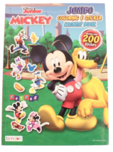 Disney Junior Jumbo Coloring and Sticker Activity Book Over 200 Stickers - $7.99