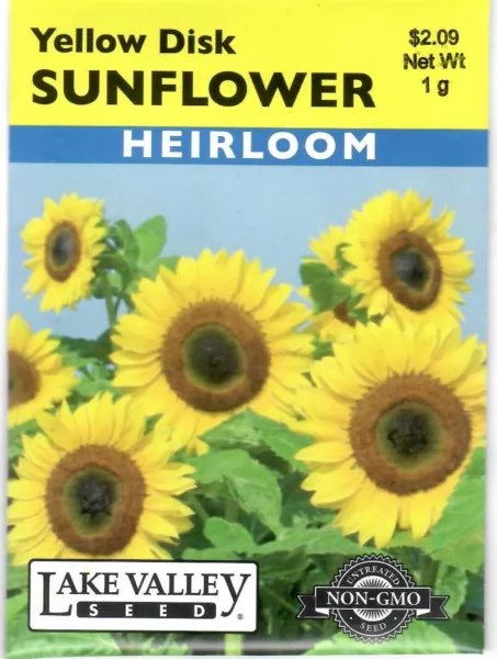 Sunflower Soraya Non Gmo Flower Seeds Lake Valley 12/24 Fresh New - £8.79 GBP