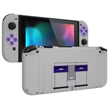 eXtremeRate DIY Replacement Shell Buttons for Nintendo Switch, Soft Touch Back P - £52.49 GBP