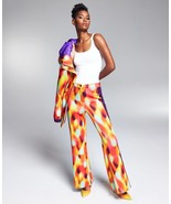 MSRP $90 Inc International Concepts Scuba Printed Pants Orange Size XXL - €20,93 EUR